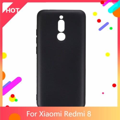 Redmi 8 Case Matte Soft Silicone TPU Back Cover For Xiaomi Redmi 8 Phone Case Slim shockproof