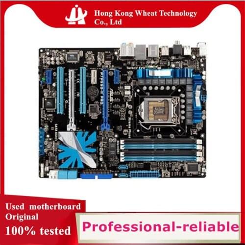 For ASUS P7P55D-E Pro Motherboard Socket LGA 1156 DDR3 P55 Original Desktop Mainboard Used Mainboard