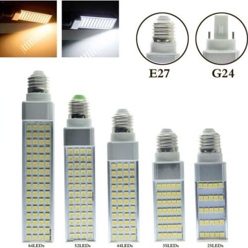 G24 Led Bulb Bombilla G24 E27 5W 7W 9W 11W 13W 15W Bombillas Led g23 e27 Corn 180 degree 110V 220V 5050 smd Led Lamp Light Bulb