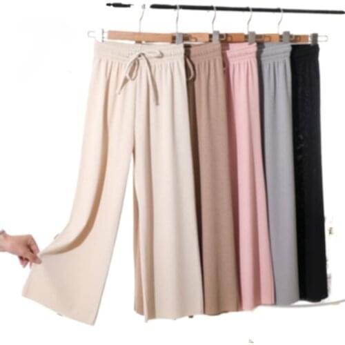 ISINBOBO Women's Cropped Trousers