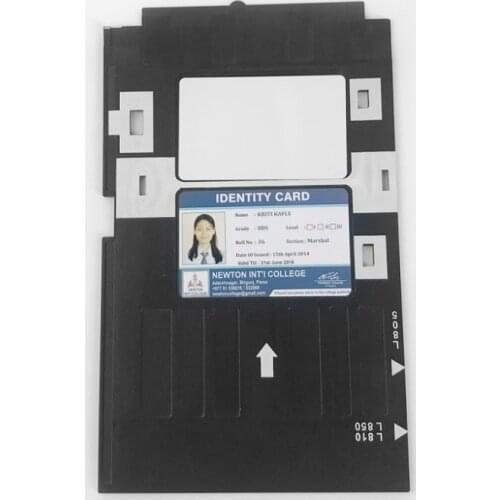 4pcs PVC card tray ID card tray for Epson T50 R290 L800 R390 R270 R280 T60 P50 A50 R260 RX580 RX590 series printers