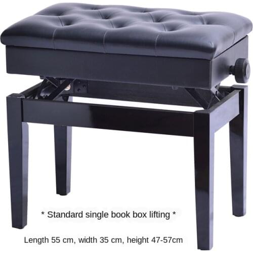 Single Piano Lift Stool Solid Wood Bench Piano Stool Lift Keyboard Bench Keyboard Chair Kids Furniture