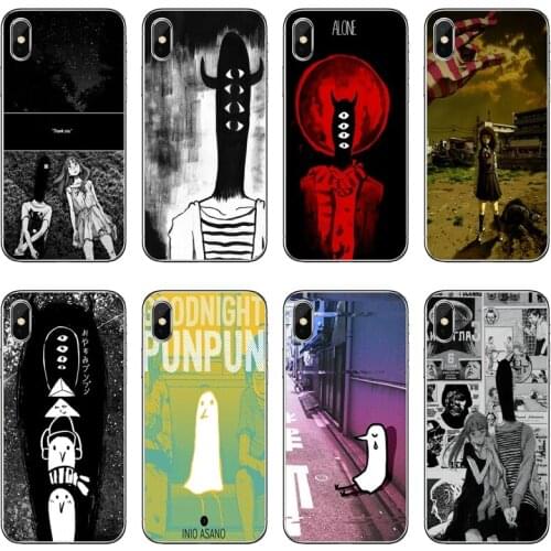 Goodnight Punpun Transparent Phone Case For iPhone 12 11 Pro Max Mini XS Max XR X 8 7 Plus 6 6S Plus 5 5S SE 2020