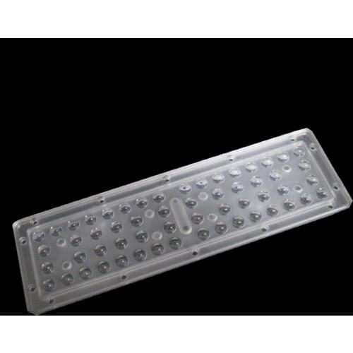 Drop shipping 3030 56 In 1 High temperature resistance 30 Degree PC PMMA Street light LED LENS