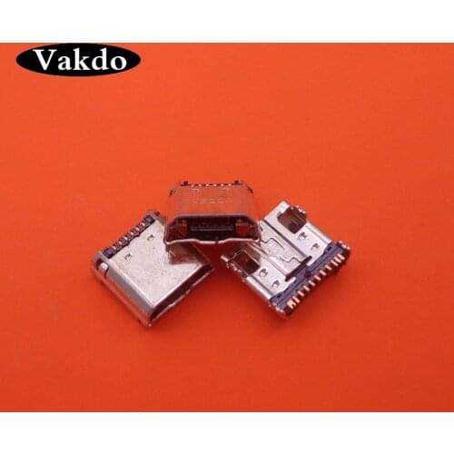 50pcs for Samsung Galaxy Tab 3 7.0 T210 T211 P3200 Dock Connector Charging Port micro USB jack socket plug Charger 11 pin female