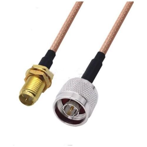 RP-SMA Female to N Male Connector Pigtail Jumper RG316 Cable 50 ohm