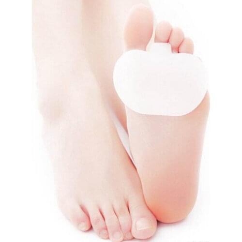 1Pair High-heeled Shoes Forefoot Cushion Pads Silicone Insole Orthotics Half Yard Pad Foot Care Insoles Metatarsal Toe Suppor
