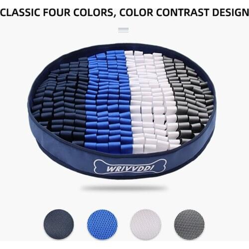 Dog Snuffle Mat Washable Puzzle Toy Pet Interactive Toy Feeding Pad Dog Indoors Intelligence Training Mat Sniffing Mat for Dog