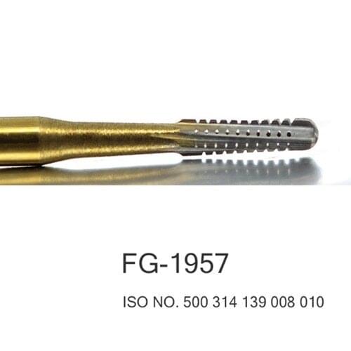 Dental Tungsten Steel carbide crown burs FG - 1957 & FG -1958