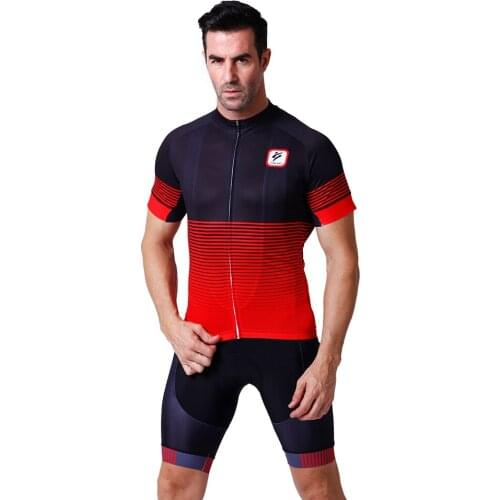 SUNSEET Cycling Jersey Pro Team Raphaful Men Cycling Set Racing Bicycle Clothing Suit Breathable Mountain Bike Clothes Sportwear