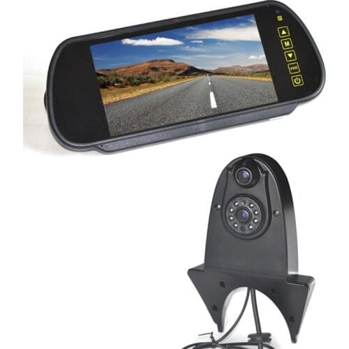 Vardsafe VS807DK Double Dual Lens Rear View Backup Camera Kit for MB Sprinter Van