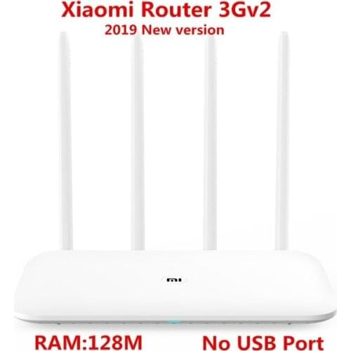 Xiaomi MI WiFi Wireless Router 3G V2 1167Mbps WiFi Repeater 4 Antennas Flash ROM 128MB Memory APP Control MI Wireless Router