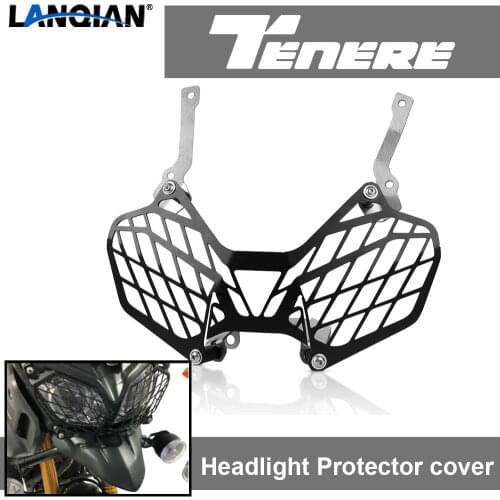 For Yamaha Super Tenere XT1200Z Super Tenere XT1200 Z 2010-2021 2018 2019 2020 Motorcycle Headlight Protector Cover Grill Parts