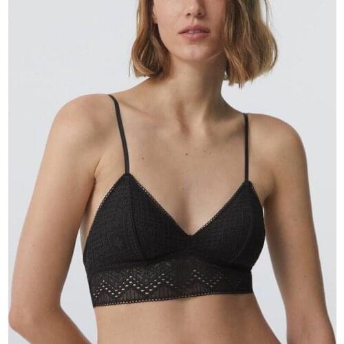 Women Sexy Lace Backless Bra Set French Style Sexy Panties Padded Bralette Briefs Female Intimates Low Back Wire Free Lingerie