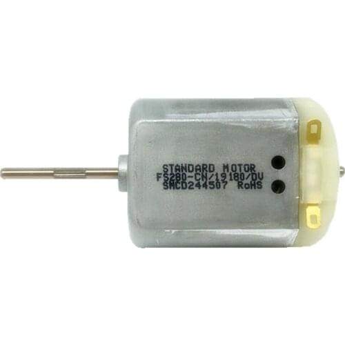 280 carbon brush flat DC motor Long axis Automotive applications high quality High torque