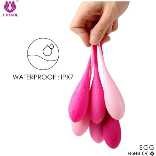 6pcs/set Smart Kegel Ball Vibrator Vaginal Tighting Exercise Ben Wa Ball, Geisha Ball G Spot Erotic Toys Sex Products for Women