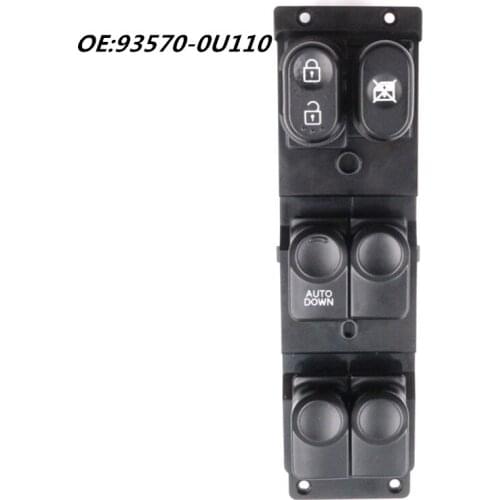 93570-0U110 14 Pins Power Window Switch For HYUNDAI Accent 2010-2014 935700U110 Front Left Driver Side Window Electric Switch