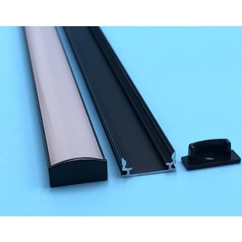 Free Shipping 2meters/pcs 64m/lot 6000 Series Grade LED aluminium profile for LED Strips