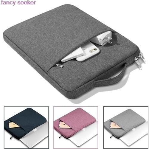 Laptop Bag Cover 11.6 15.6 Computer Bag For Ipad Pro 12.9 2020 Notebook Case Laptop Sleeve For MacBook Air 13.3 2020 Pro 13 Case