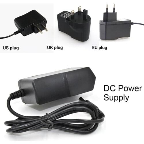 DC 6V 1A Power Supply AC 100V-240V Converter Adapter EU/IK/US Plug Charger For Arduino Diy Kit 5.5mm X 2.5mm