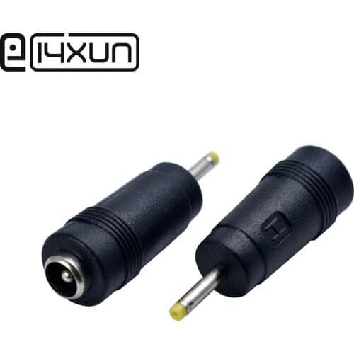 EClyxun 1pcs 5.5*2.1 mm female jack to 2.35*0.7 mm male Plug DC Power Connector Adapter Laptop