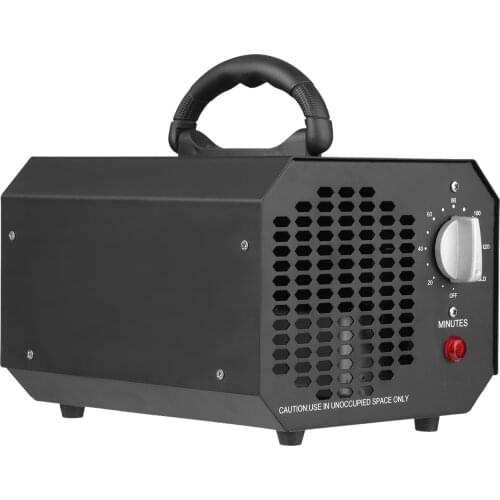 Ozone Generator with Timer Hold Function 5000mg/h Stainless Steel Ozonator Cleaning Machine Compact Air Cleaner Air Purifier