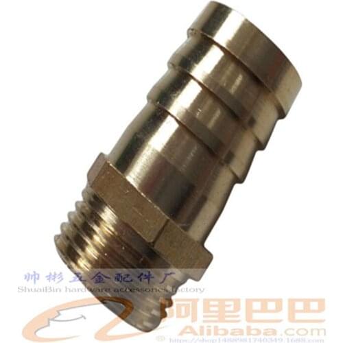 Copper joint outer wire pagoda threaded outlet nozzle socket hose joint pagoda joint water Pipe joint