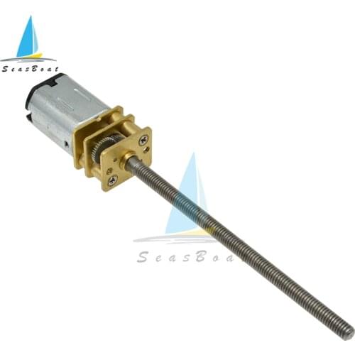 DC 3V/6V/12V GA12-N20 M3*55mm Mini Micro Metal Gear Motor with Gearwheel DC Motors 15/30/60/100/150/200/300/500/600/800/1000RPM