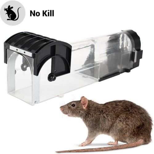 Reusable Mouse Trap Rat Cage Mousetrap Smart Mouse Trap For Mice Catcher Automatic Rat Traps Pet Control Mice Killer -40