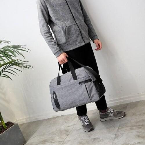 2020 New Men Travel Bag Sports Training Gym Handbag Large cabin Luggage Shoulder & Crossbody Bags Yoga Duffle Bag Weekend Bag