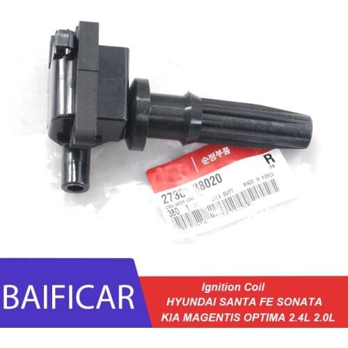 Baificar Brand New Genuine 1 PCS Ignition Coil 27301-38020 For HYUNDAI SANTA FE SONATA KIA MAGENTIS OPTIMA 2.4L 2.0L 1999-2006