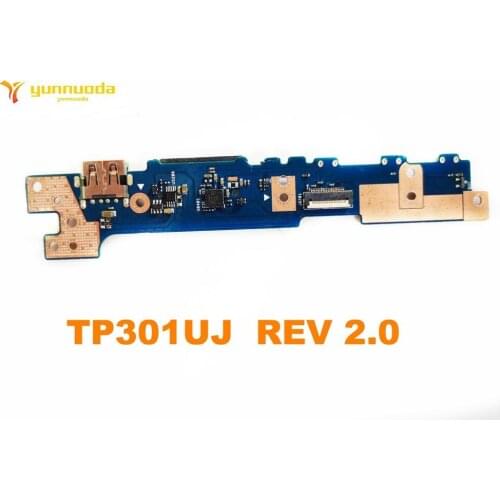 Original for ASUS TP301UJ POWER BOTTON switch USB IO BOARD TP301UJ REV 2.0 tested good free shipping