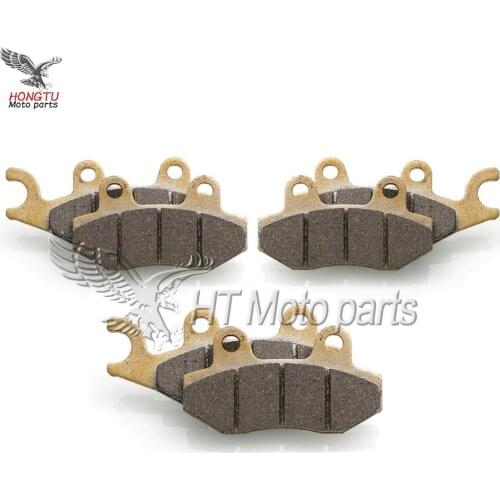 Motorcycle Front Rear Brake Pads For Can Am BRP Commander 800 R STD XT EFI DPS (12-17) 1000 STD DPS XT EFI LTD XT-P (11-17)