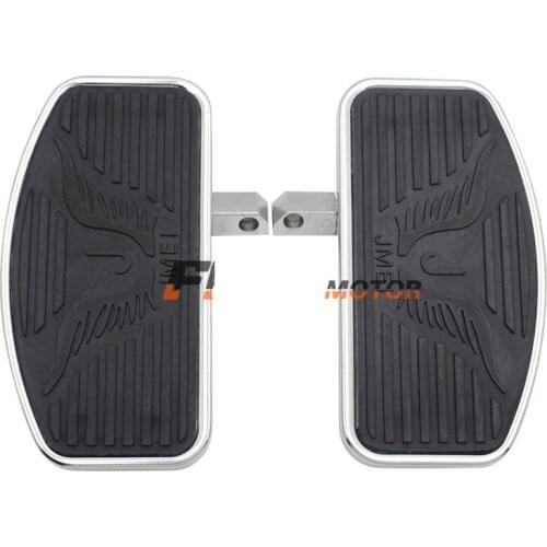24MM Motorcycle Driver Front Rider Foot Pegs Floorboards Footboards For KAWASAKI Vulcan VN 800 400 Classic Custom Eagle Pattern