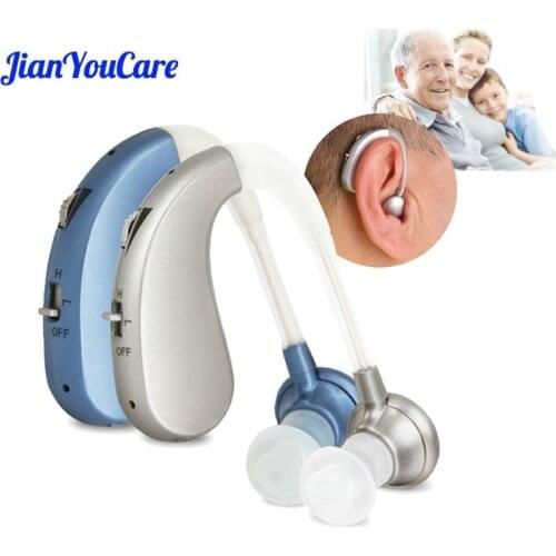 Portable Mini Digital Rechargeable Hearing aids ear Aid for the elderly Wireless Sound Amplifiers Long Time Use Drop Shipping