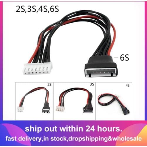 RC 2S,3S,4S,6S Lipo Battery JST-EH Adapter Plug Balance Charger Cable Extension