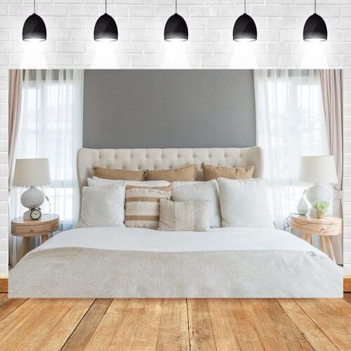 Yeele Luxurious Bedroom Bed Photography Backdrops Photographic Studio Photo Background Birthday Decorations Prop