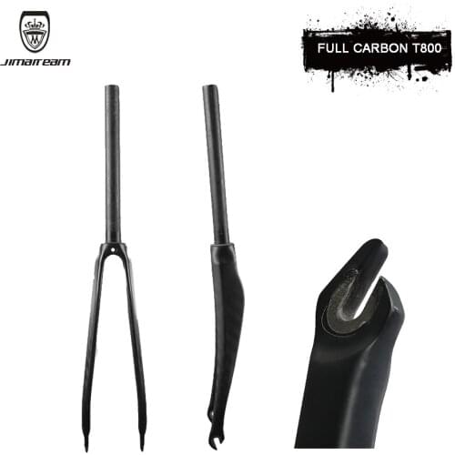 JIMAITEAM Bicycle Front Fork Mountain Bike Front Fork Road Bike Front Fork Carbon Fiber Front Fork Bicycle Accessories