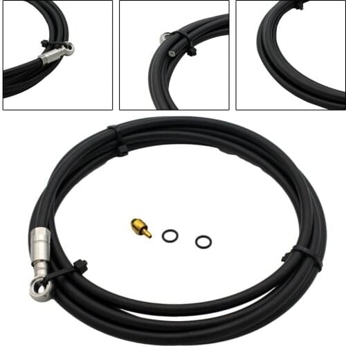 Bike Bicycle 2 Meter Replacement Brake Hose Kit For Hayes Stroker Dominion Prime Bike Brake Repair Oil Needle Tube Replacement