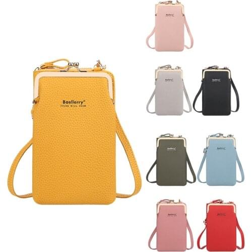 Baellerry New Trumpet Handbags Women Shoulder Bag High Quality Phone Bag Summer Handbags Fashion Trumpet Handbags