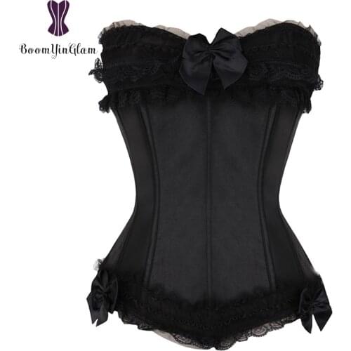 Wholesale Everyday Intimates Women Bustier Slimming Waist Appliques Shapewear Bodysuit Sexy Corset Size S-6XL 821