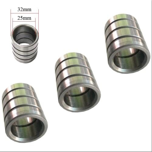 25mm ID 32mm OD 35/40/45/50 Length HRC58 GB GP Plastic Hardware Mould Oil Groove Straight Mould Guide Leader Sleeve Bushing