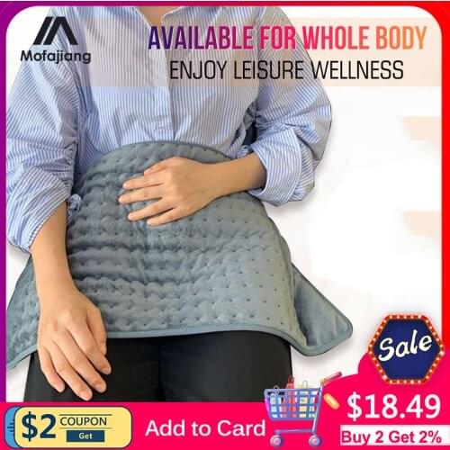 60*30cm Microplush Heating Pad Body Physiotherapy Electric Blanket Thermal Insulation Heat Therapy Pain Relief Winter Warmer