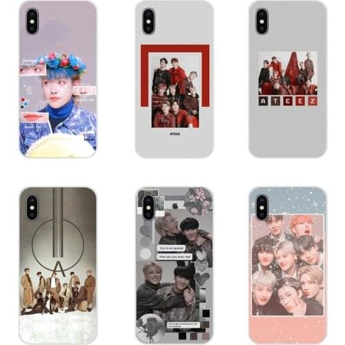 Accessories Phone Shell Covers For Samsung A10 A30 A40 A50 A60 A70 M30 Galaxy Note 2 3 4 5 8 9 10 PLUS ATEEZ HongJoong SeongHWA