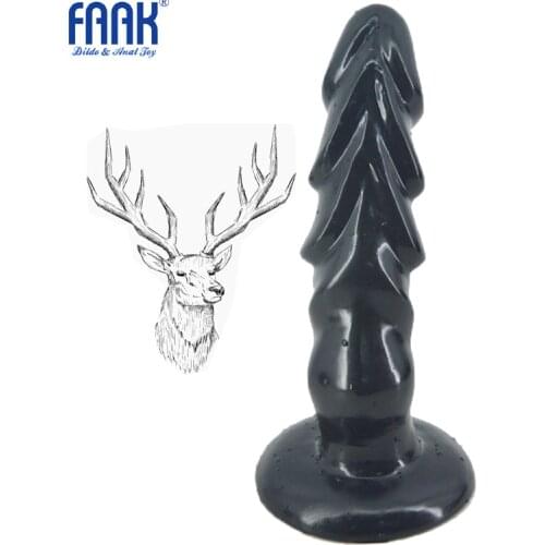 Female Dog Dildo Wave Penis With Suction Cup Vaginal Masturbator Male Butt Plug Anal Beads Plug Ass Expander Erotic Sex Product