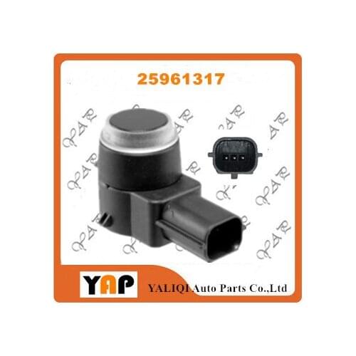 PDC SENSOR/PARK DISTANCE CONTROL SENSOR (4) FOR FITChevrolet Avalanche Silverado 1500 5.3L 6.0L 25961317 25961321 21995586 1AF63