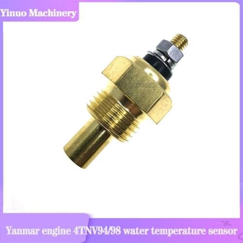 For 4TNV94/98 water temperature sensor temperature sensor plug for excavator Yanmar engine