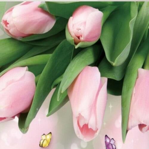 Dropshipping Fatman Floral Wallpaper Romantic Rose 3 D Wallpaper for Walls Living Room Photo Wall Mural Papel De Parede 3d