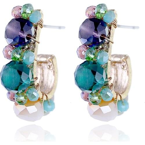 HAHA&TOTO Women's Gold Earrings