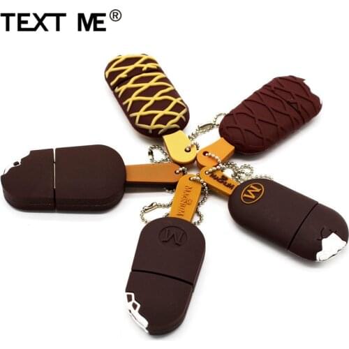 TEXT ME 5colour Cool summer day Mini ice cream usb flash drive usb 2.0 4GB 8GB 16GB 32GB 64GB pendrive gift usb